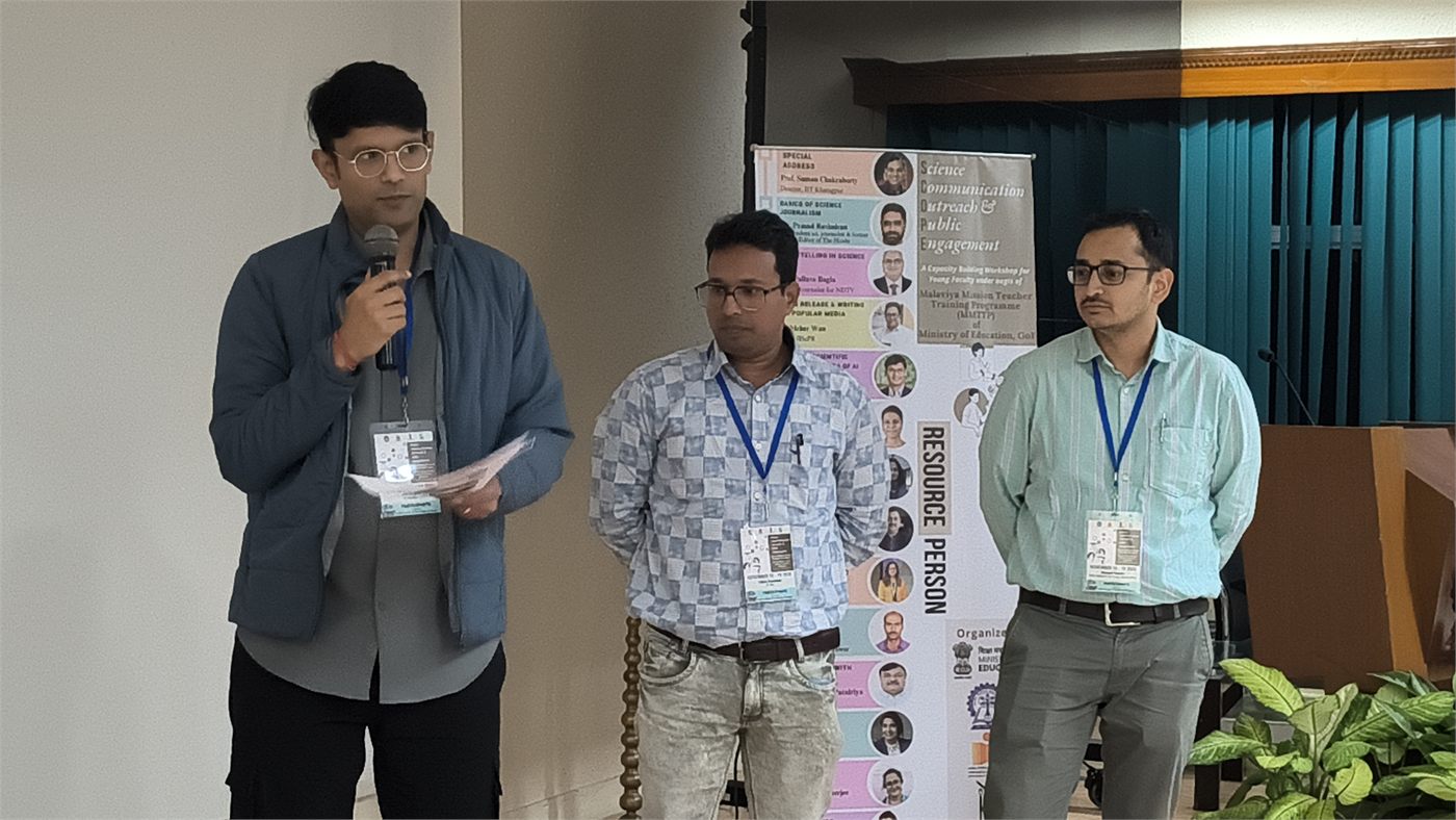 Capacity Building Workshop at SCOPE, IIT Kharagpur
